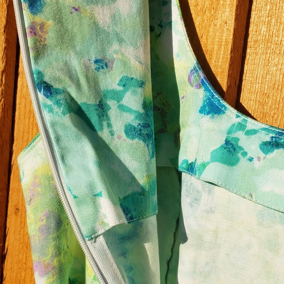 Calvin Klein size 2 pleated multi color party dress - Picture 11 of 11